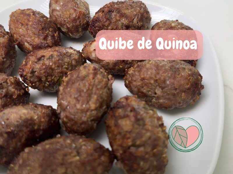 Quibe de quinoa